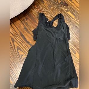 Women’s Lululemon Black tank with bra built in